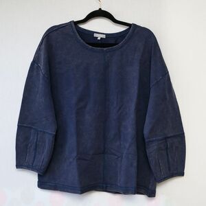 habitat blue tunic top medium Casual